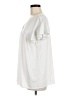 YOU & ME White Short Sleeve Blouse Size M - photo 5