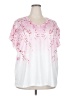 Assorted Brands Pink Short Sleeve T-Shirt Size 2X - photo 1