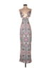 AFRM Graphic Pink Gray Cocktail Dress Size XS - photo 1