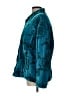 Chico's Print Teal Jacket Size Lg (2) - photo 5