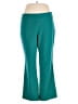DressBarn Solid Teal Active Pants Size 16 - photo 1