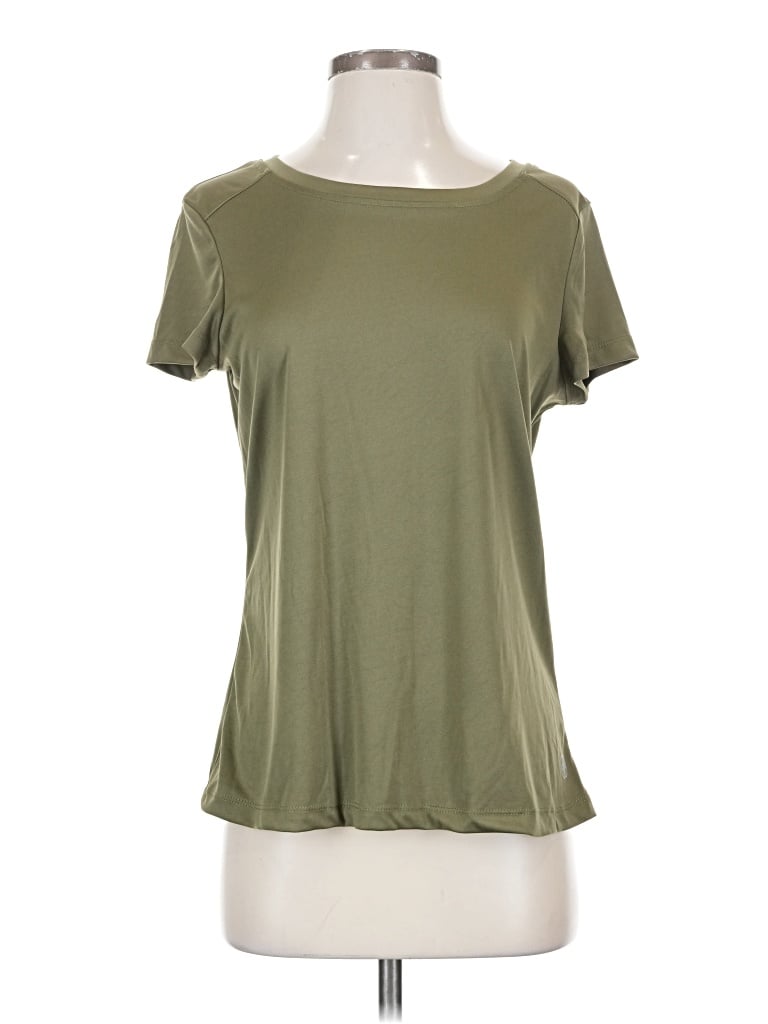 Pre-owned Daisy Fuentes Short Sleeve T-shirt In Green