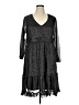 Ellen Weaver 100% Polyester Tweed Gray Casual Dress Size 1X - photo 1