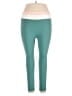 Z Supply Color Block Teal Active Pants Size XL - photo 1