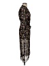 Rag & Bone 100% Viscose Floral Black Cocktail Dress Size 00 - photo 4