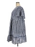 Unbranded 100% Polyester Checkered-gingham Blue Casual Dress Size 4X (estimated) - photo 5