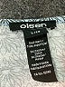 Olsen Gray Short Sleeve Top Size L - photo 7