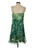 CAbi 100% Polyester Tropical Green Cocktail Dress Size S - photo 2