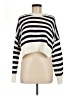 Jessica Simpson Stripes Ivory Pullover Sweater Size M - photo 1
