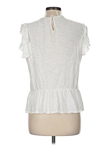 Lucky Brand Short Sleeve Blouse (view 2)