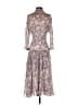 ALLSAINTS 100% Polyester Gray Casual Dress Size 4 - photo 2