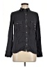Harper Black Long Sleeve Button-Down Shirt Size M - photo 1