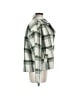 Madewell 100% Polyester Plaid Green Coat Size M - photo 4