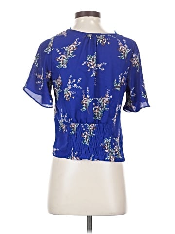 Sienna Sky Short Sleeve Blouse (view 2)