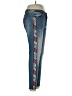 Aqua Stripes Blue Jeans Size 30 waist - photo 4