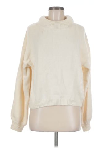 Something Navy Turtleneck Sweater (view 1)