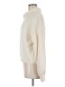 Something Navy Solid Ivory Turtleneck Sweater Size M - photo 5