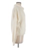 Something Navy Solid Ivory Turtleneck Sweater Size M - photo 4