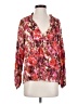 Olivaceous Floral Pink 3/4 Sleeve Blouse Size S - photo 1