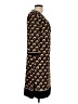 AB Studio Graphic Brown Casual Dress Size L - photo 4