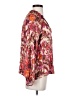 Olivaceous Floral Pink 3/4 Sleeve Blouse Size S - photo 4