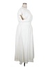 Nordstrom Rack 100% Polyester Solid White Casual Dress Size XXL - photo 4
