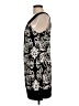 Wrapper Graphic Black Cocktail Dress Size L - photo 5