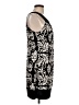 Wrapper Graphic Black Cocktail Dress Size L - photo 4