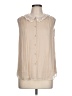 Alice + Olivia Ivory Sleeveless Blouse Size L - photo 1
