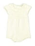 Assorted Brands Ivory Short Sleeve Onesie 9-12 MO / 12 MO - photo 1