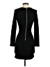 Olivaceous Solid Black Cocktail Dress Size S - photo 2