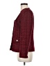 GOELIA Tweed Burgundy Blazer Size M - photo 5