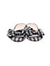 Ann Taylor Checkered-gingham Black Sandals Size 8 - photo 2