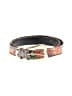 Elite Paisley Silver Leather Belt Size L - photo 1