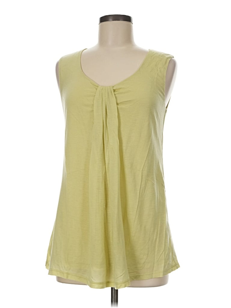 Talbots Sleeveless Blouse In Green
