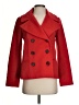 J.Crew 100% Wool Red Wool Coat Size 2 - photo 1