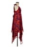 Alexis Paisley Red Cocktail Dress Size S - photo 4