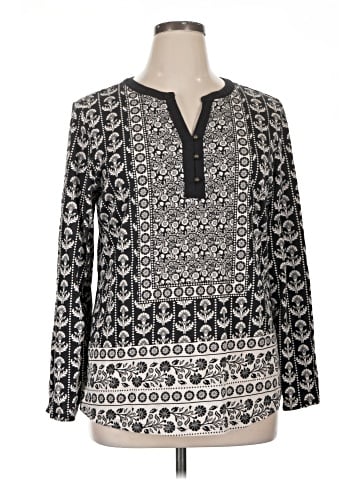 Style&Co Long Sleeve Blouse (view 1)