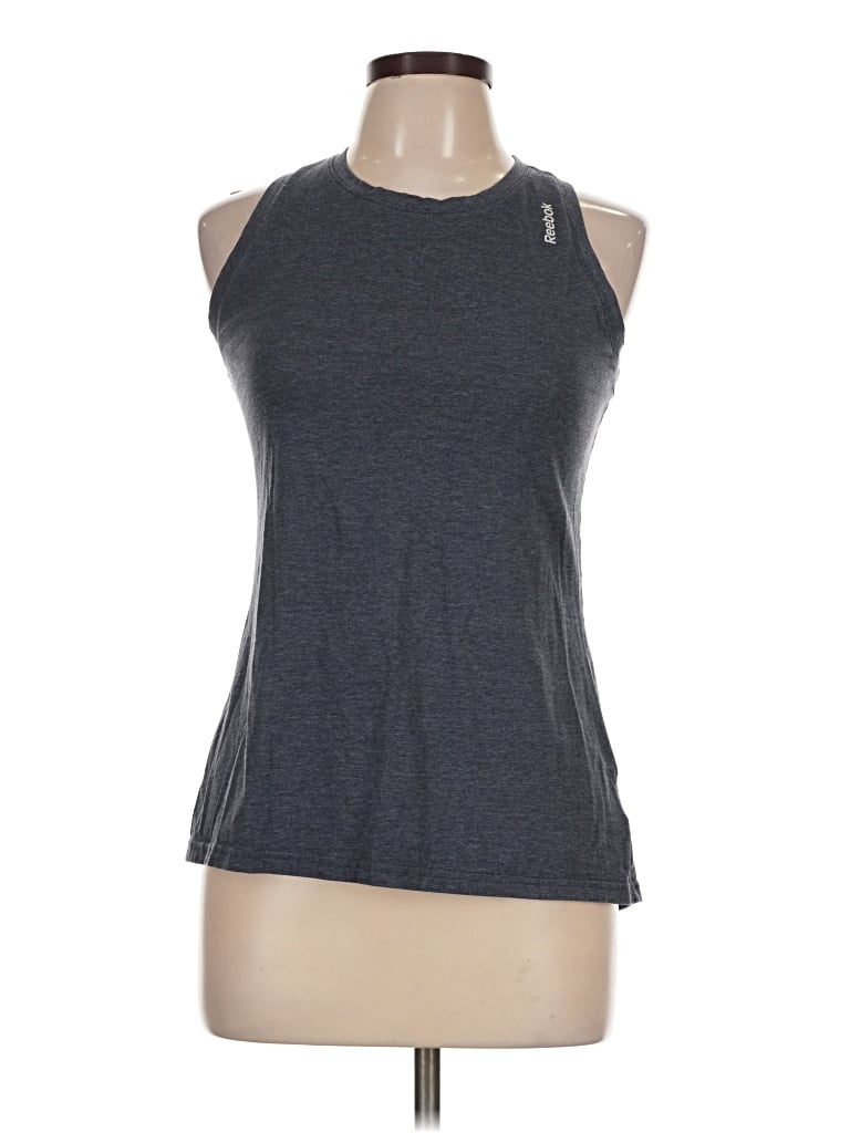 Pre-owned Reebok Sleeveless T-shirt In Gray