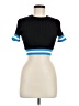 Solid & Striped Black Blue Short Sleeve Top Size M - photo 1
