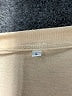 Unbranded Solid Tan Short Sleeve T-Shirt Size L - photo 7