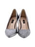 Nine West Silver Heels Size 9 - photo 2