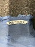 Zara 100% Baumwolle Blue Long Sleeve Blouse Size L - photo 7