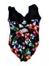 Miraclesuit Floral Black One Piece Swimsuit Size 16 - photo 2
