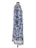 Unbranded 100% Rayon Paisley Blue Casual Dress One size - photo 4