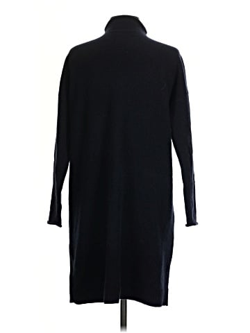Madewell (Re)sourced Cashmere Roll-Neck Mini Sweater Dress (view 2)
