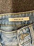 PacSun 100% Cotton Blue Denim Shorts Size 24 waist - photo 3