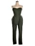 Assorted Brands Solid Green Jumpsuit Size XL - photo 1