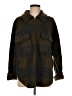 Madewell 100% Merino Plaid Brown Wool Coat Size M - photo 1