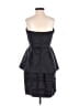 BCBGMAXAZRIA 100% Polyester Black Cocktail Dress Size 4 - photo 2